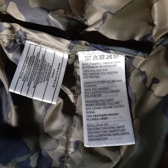 Manguun teens Camo Packpuff Down Jacket - Picture 5 of 10